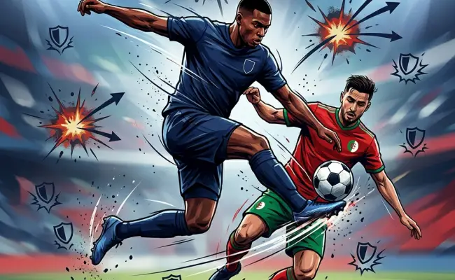利马vs阿尔及利亚数据：100%对抗成功率，3解围+6次防守贡献